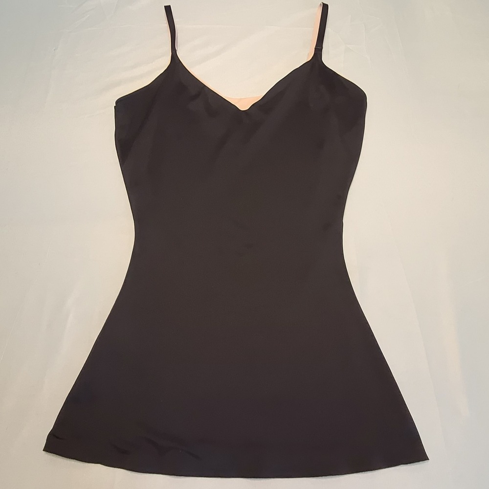 Unbranded Reversible Camisole Women Medium Beige Black Seamless Layering Tank